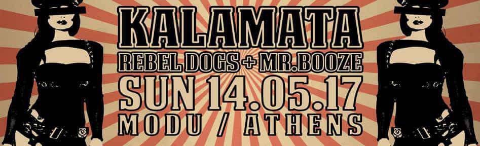 Kalamata - Rebel Dogs & Mr.Booze στο Modu