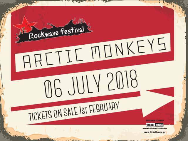 Οι Arctic Monkeys στην Αθήνα και το Rockwave Festival