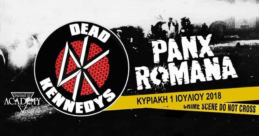 Dead Kennedys και Panx Romana live