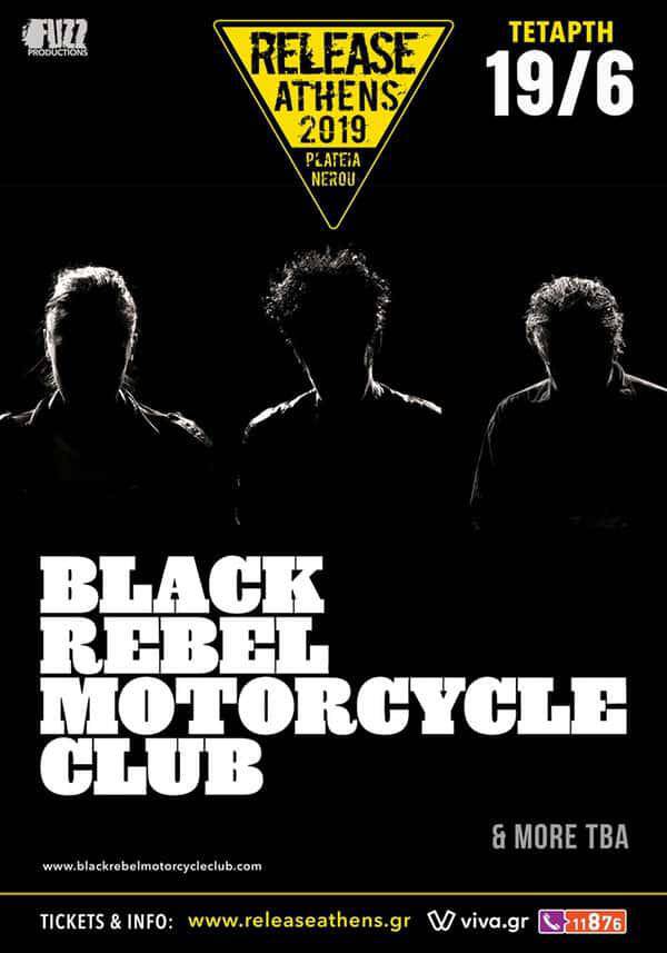 Οι Black Rebel Motorcycle Club έρχονται στο Release Athens