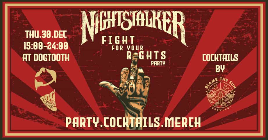Nightstalker πάρτι στο DogTooth